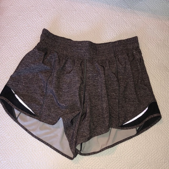 lululemon athletica Pants - Lululemon low rise running short gray